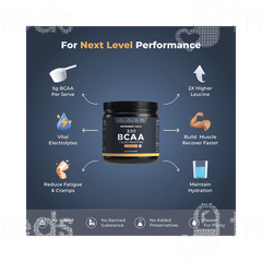 Nutrabay Gold 2:1:1 Bcaa+electrolytes Orange 250gm