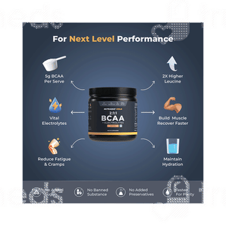 Nutrabay Gold 2:1:1 Bcaa+electrolytes Orange 250gm