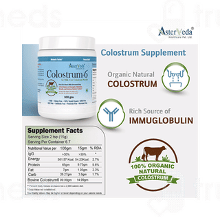Asterveda Healthcare Colostrum 6 Powder 100gm