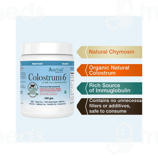 Asterveda Healthcare Colostrum 6 Powder 100gm