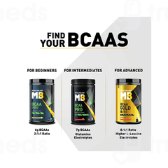 Muscleblaze Bcaa Gold 8:1:1 Watermelon Flavour 450Gm