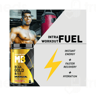 Muscleblaze Bcaa Gold 8:1:1 Watermelon Flavour 450Gm