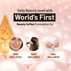 The Curen Brewing Beauty Collagen Coffee 15gm Pack Of 10 Sachets