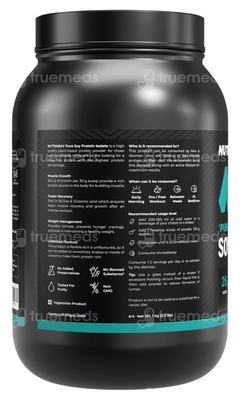 Nutrabay Pure Soy Protein Isolate Unflavoured 1Kg
