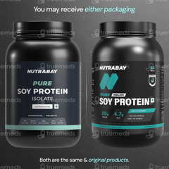 Nutrabay Pure Soy Protein Isolate Unflavoured 1Kg