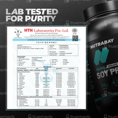 Nutrabay Pure Soy Protein Isolate Unflavoured 1Kg