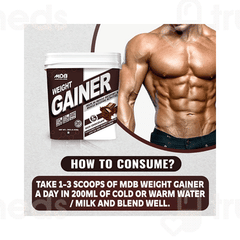 Mdb Master Dream Bodies Weight Gainer Rich Chocolate 3kg