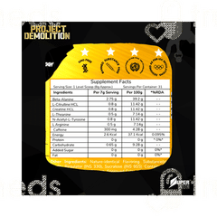 Project Demolition Xtreme Pre Workout Devils Candy 250Gm