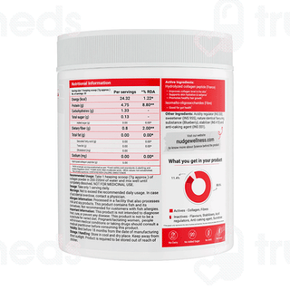 Nudge Collegen Peptide Blueberry Flavour Powder 210gm