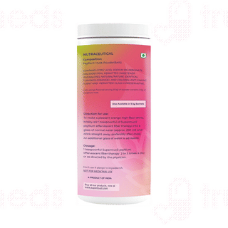 Supermucil Psyllium Effervescent Fiber Therapy Orange Flavor Sugar Free 300Gm