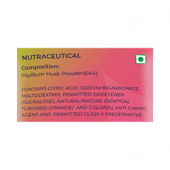 Supermucil Psyllium Effervescent Fiber Therapy Orange Flavor Sugar Free 300Gm