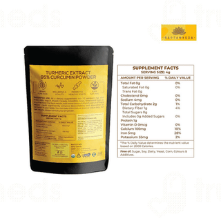 Saptamveda Organic Curcumin Powder 50gm