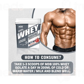 Mdb Master Dream Bodies Whey Isolate Strawberry 2kg