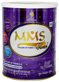 Mms Gold 3 Follow Up Formula 12 To 24 Months Powder 400gm Mms Gold 3 Follow Up Formula 12 To 24 Months Powder 400gm