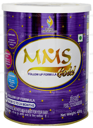 Mms Gold 3 Follow Up Formula 12 To 24 Months Powder 400gm