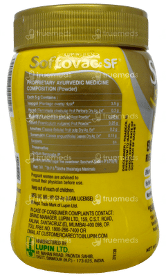 Softovac Powder 100gm With Softovac Sf 5gm Pack Of 2 Sachets Free