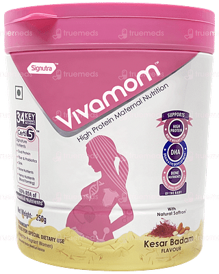 Vivamom Kesar Badam Flavour Powder 250gm