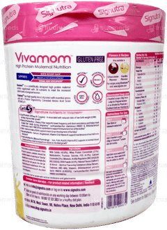 Vivamom Kesar Badam Flavour Powder Jar 250Gm