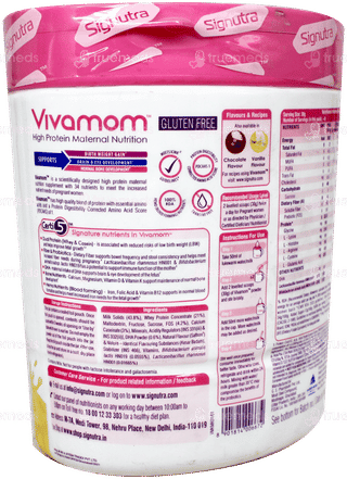 Vivamom Kesar Badam Flavour Powder Jar 250Gm
