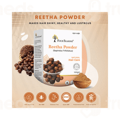 Four Seasons Reetha 100gm Pack Of 2 Powder