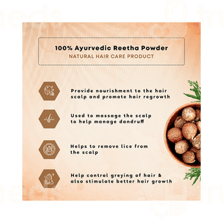 Four Seasons Reetha 100gm Pack Of 2 Powder