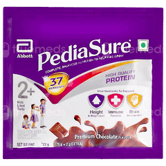 Pediasure 2+ Chocolate Flavour Powder 20Gm + 2Gm Extra