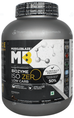 Muscleblaze Mb Biozyme Ice Cream Chocolate Flavour Whey Protein Powder 2000gm