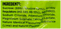 Enerzal Lime Flavour Powder 75Gm