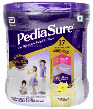 Pediasure Vanilla Flavour Powder Jar 375gm