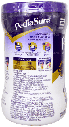 Pediasure Vanilla Flavour Powder Jar 375gm