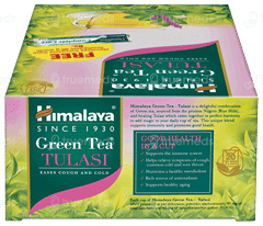 Himalaya Green Tea Tulasi 2Gm Pack Of 20 Sachets With Himalaya Complete Care Toothpaste 80Gm Free