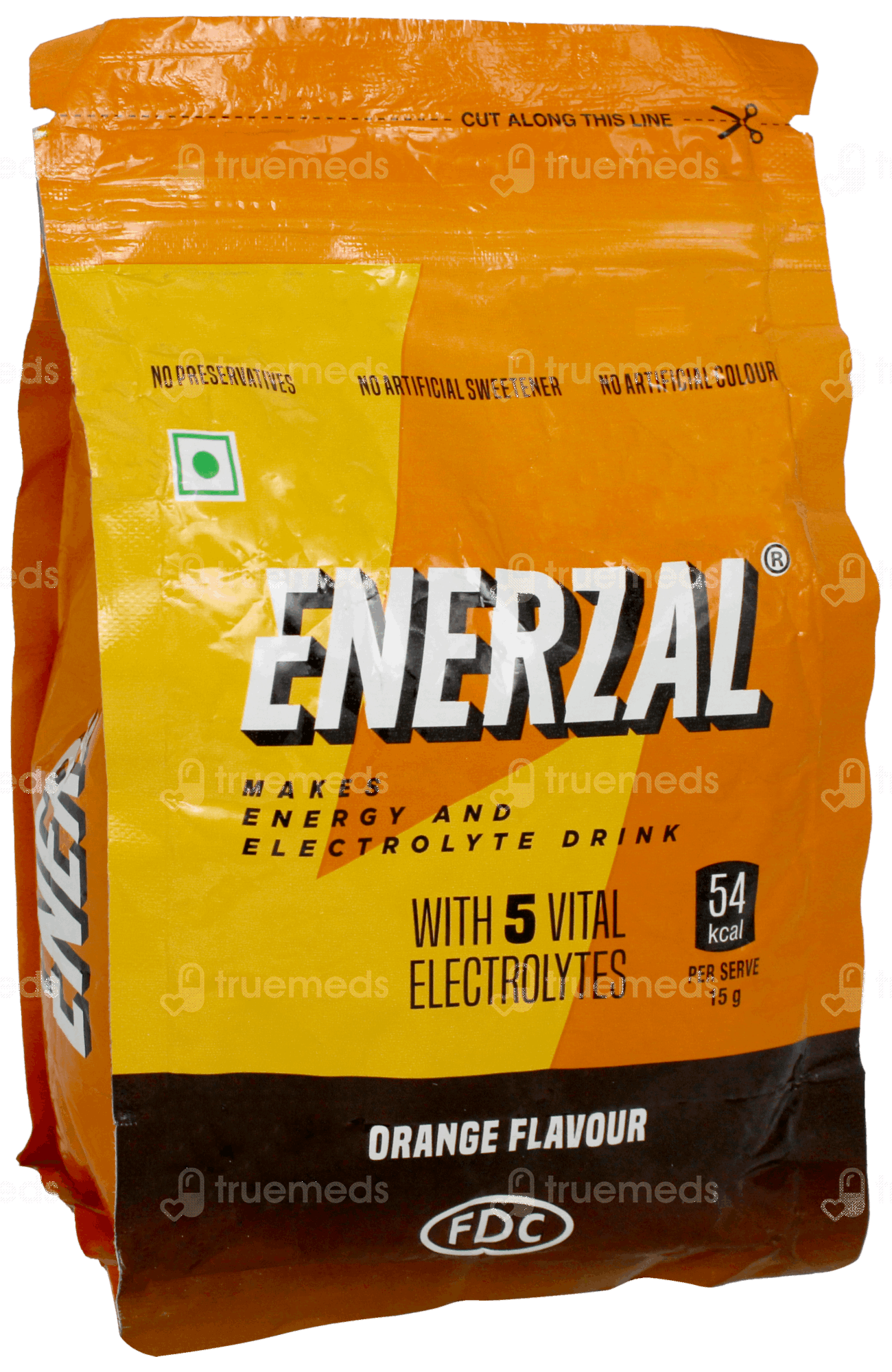 Enerzal Orange Flavour Refill Powder 500Gm