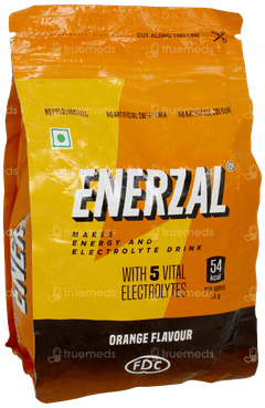 Enerzal Orange Flavour Refill Powder 500gm