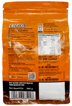 Enerzal Orange Flavour Refill Powder 500gm