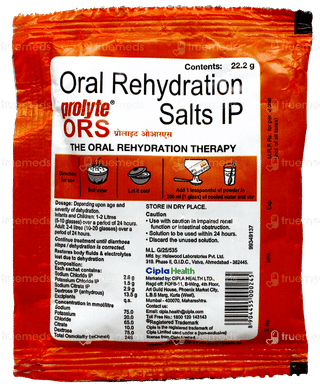 Prolyte Ors Tangy Orange Flavour Powder 22.2gm
