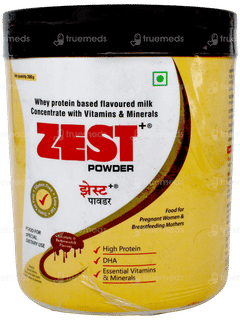 Zest + Chocolate & Butterscotch Flavour Powder 200Gm