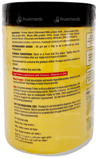 Zest + Chocolate & Butterscotch Flavour Powder 200Gm