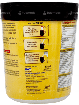 Zest + Chocolate & Butterscotch Flavour Powder 200Gm