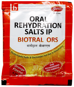 Biotral Ors Orange Flavour Powder 4.2gm Biotral Ors Orange Flavour Powder 4.2gm