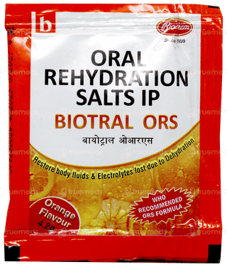 Biotral Ors Orange Flavour Powder 4.2Gm