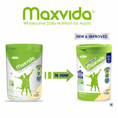Maxvida New & Improved Vanilla Flavour Powder Jar 400gm