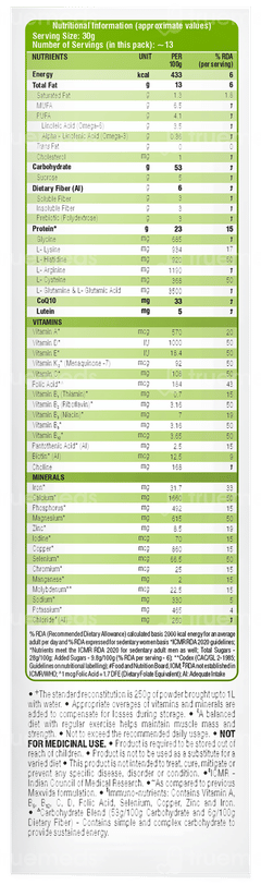 Maxvida New & Improved Kesar Elaichi Flavour Refill Powder 400gm