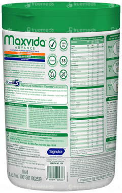 Maxvida Advance Vanilla Flavour Powder Jar 400gm