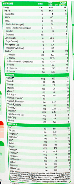 Maxvida Advance Vanilla Flavour Powder Jar 400Gm