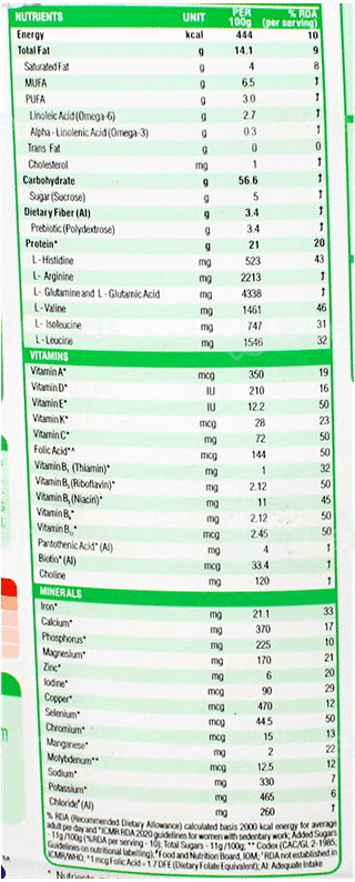 Maxvida Advance Vanilla Flavour Powder Jar 400Gm