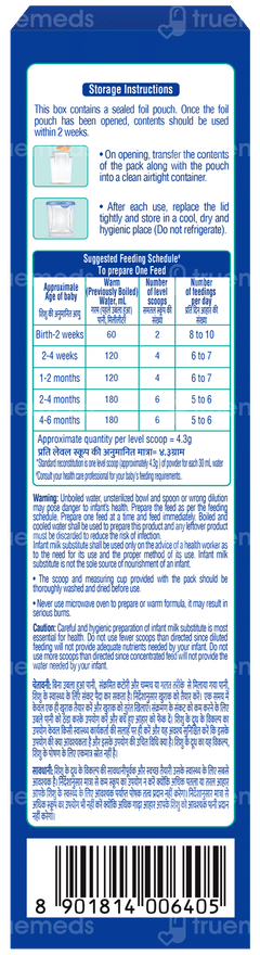 Nutramil 1 0-6 Months Infant Formula Refill Powder 400gm