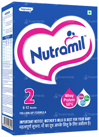 Nutramil Stage 2 6-12 Months Follow Up Formula Refill Powder 400gm