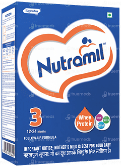 Nutramil 3 12 To 24 Months Follow Up Formula Powder 400gm Nutramil 3 12 To 24 Months Follow Up Formula Powder 400gm
