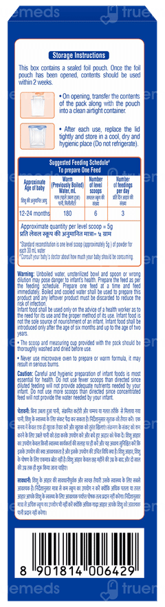 Nutramil 3 12-24 Months Follow Up Formula Refill Powder 400gm