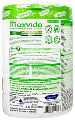 Maxvida New & Improved Chocolate Flavour Powder Jar 400gm